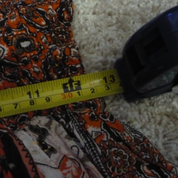 Y2K Paisley Coquette Cotton Dress - Picture 8 of 12